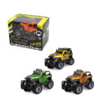 Radiocom Safari - sc. 1:43Fuoristrada scala 1:43RC 27 Mhz, 7 funzioni3 colori