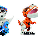 MARS - Dyno RobotRobot dinosauro in die cast e plasticamisura 12.5*6.5*11 cmluci e suonibocca apribile e coda mobilebatterie incluse