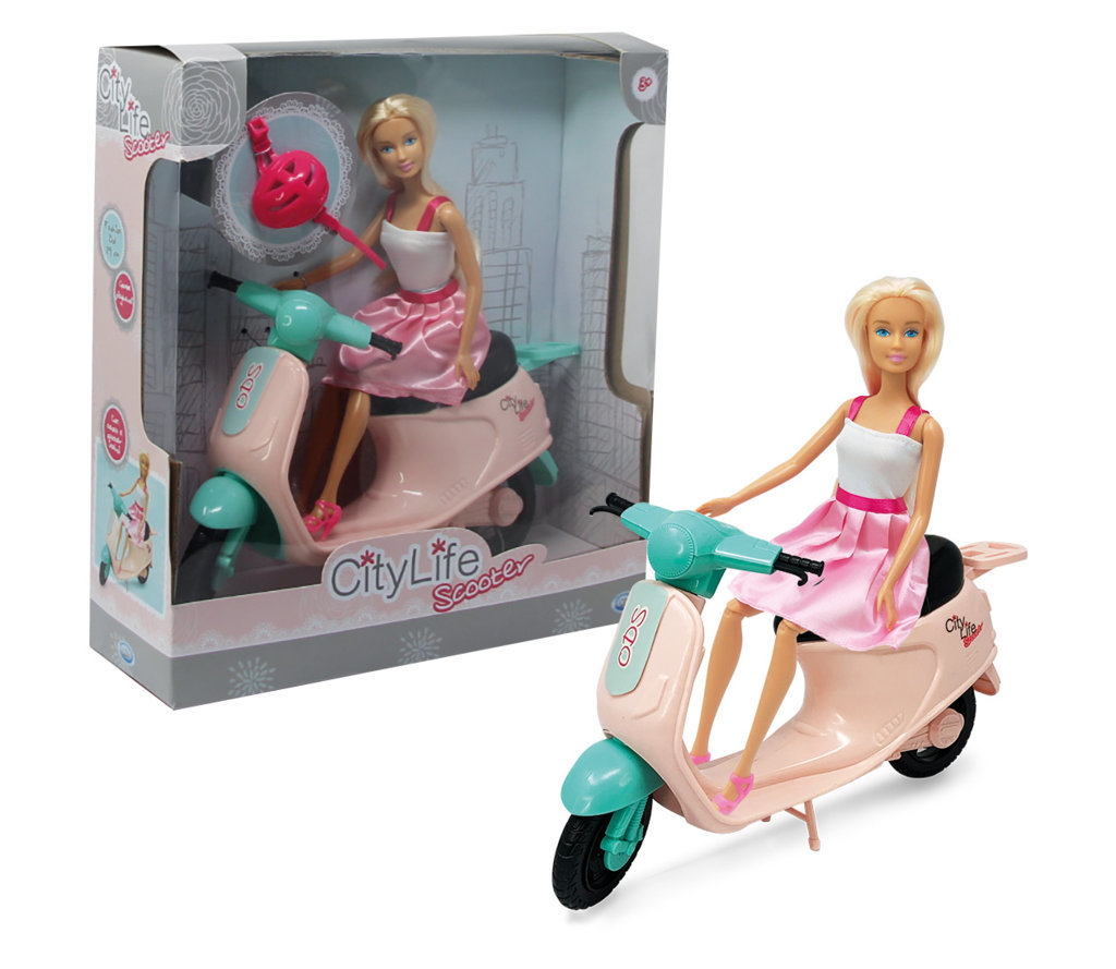 ODS44416 City Life - Scooter con fashion doll da 29 cm - immagine 1