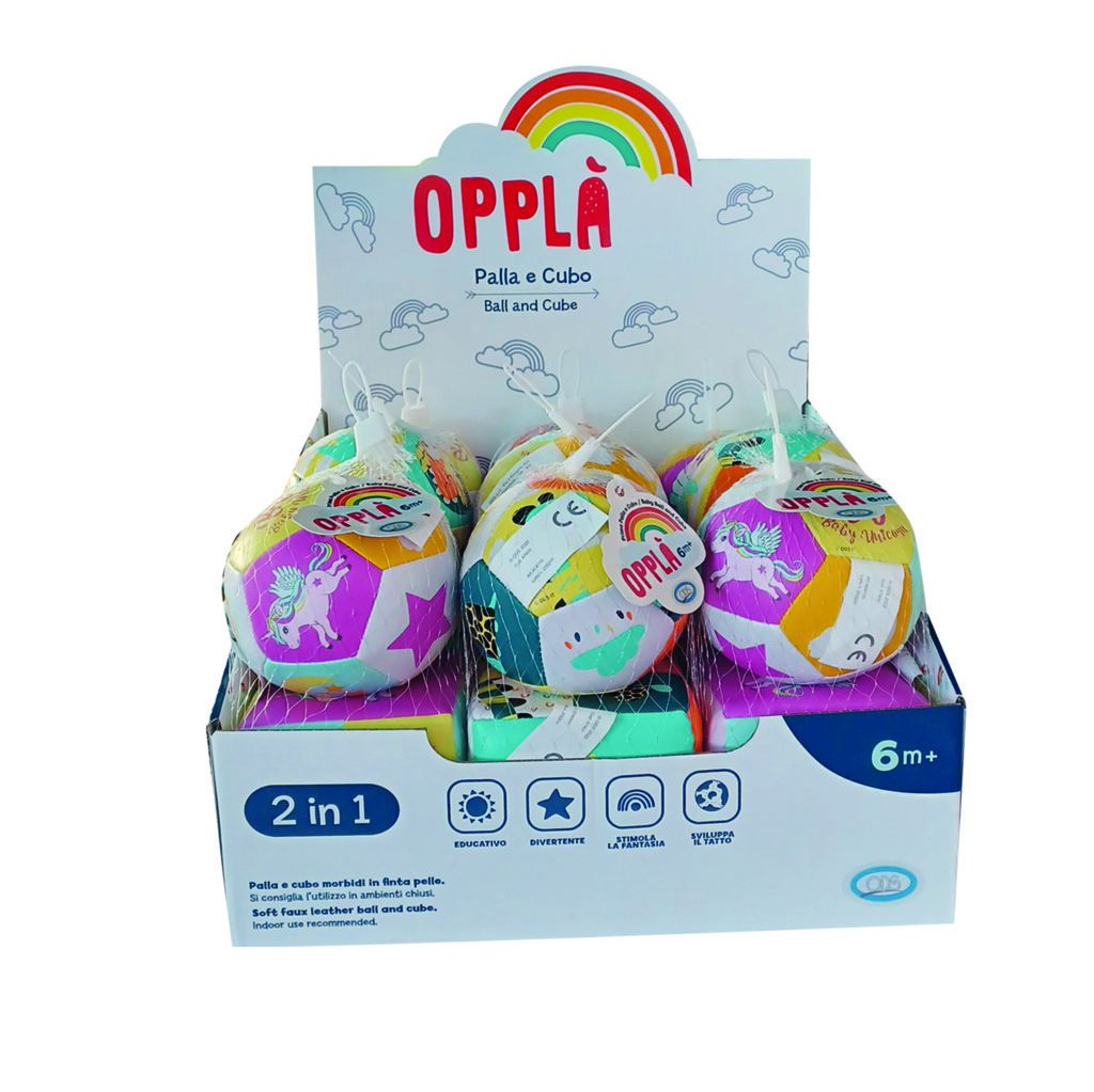 ODS47401 Opplà - Palla e Cubo 2 in 1 - immagine 1