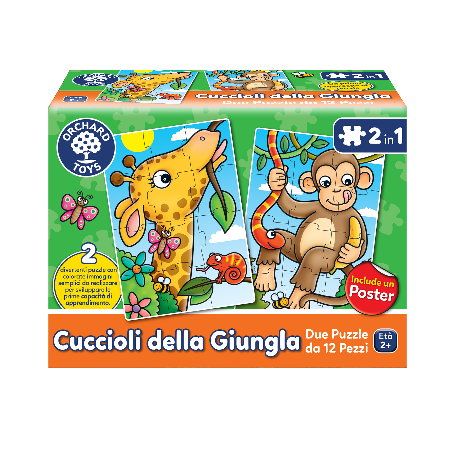 ORC0293IT Cuccioli della Giungla - immagine 1