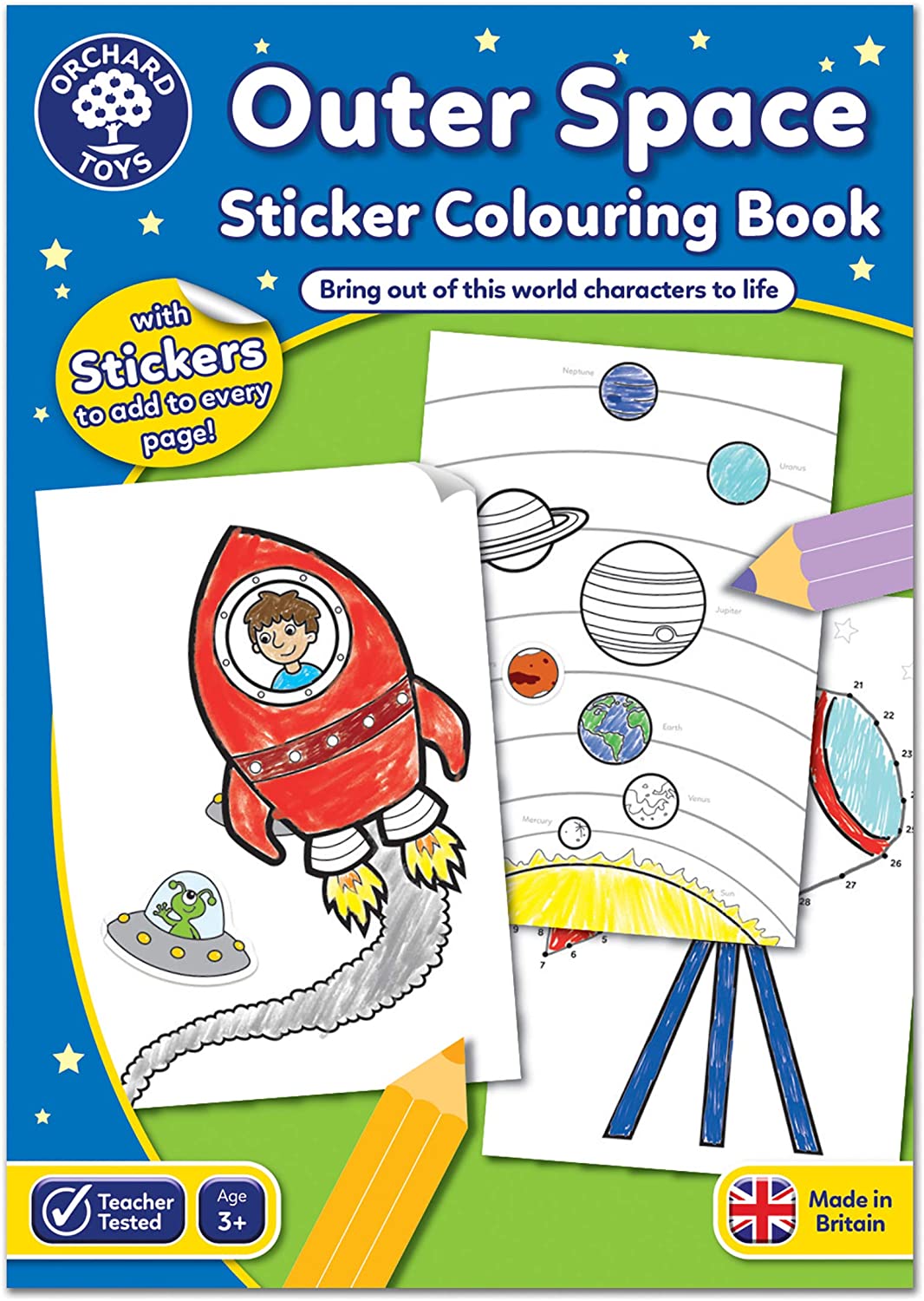 ORC0CB12 Colouring Book - Outer Space: Ed. Inglese - immagine 1