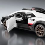 Hot Wheels Speed Mattel Brick Shop Building Set 1/32 Lamborghini Huracán Sterrato - immagine 6