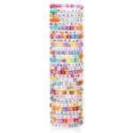 Set Deluxe di Braccialetti con Perline dell'Alfabeto - immagine 4