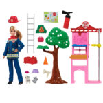 Barbie - Playset Vigile del Fuoco - immagine 5