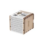 Puzzle da 80 Pezzi Sagomato in Legno - Mastodonte (S) con Box in Legno - immagine 2