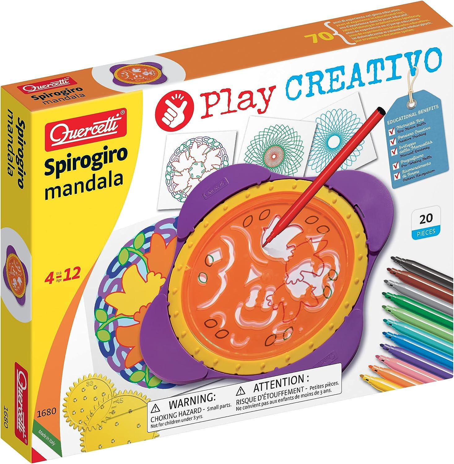 QRT01680 Spirogiro Mandala - immagine 1