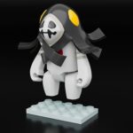 Rebuild of Evangelion Brickroid Mini Figure 10th Angel 6 cm - immagine 4