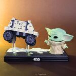 Star Wars: The Mandalorian and Grogu POP! Moment Vinyl Figures Grogu with Polar Mouse Droid 9 cm - immagine 2
