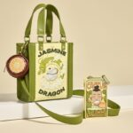 Avatar: The Last Airbender by Loungefly Canvas Tote Bag with Coin Purse Jasmine Dragon - immagine 2