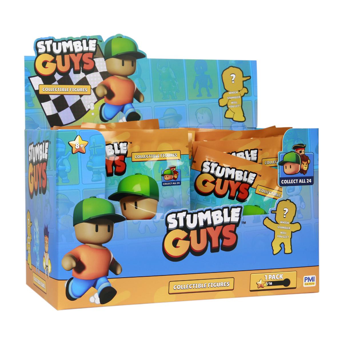 RCG21739251 STUMBLE GUYS MINI FIGURE 6CM BUSTINA IN CDU 24 PZ - immagine 1