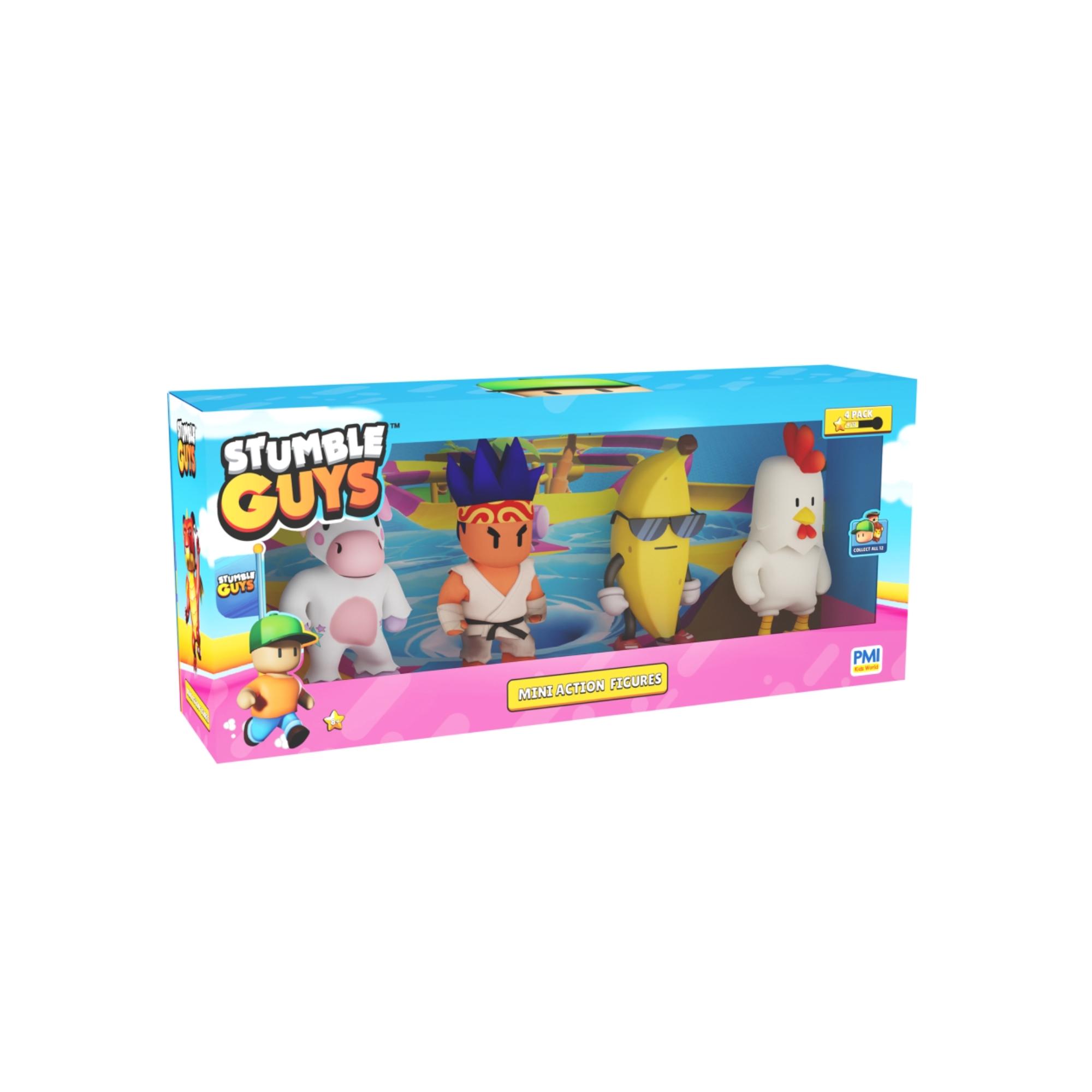 RCG21739257 Stumble Guys - Pack 4 Figure Ass. - immagine 1