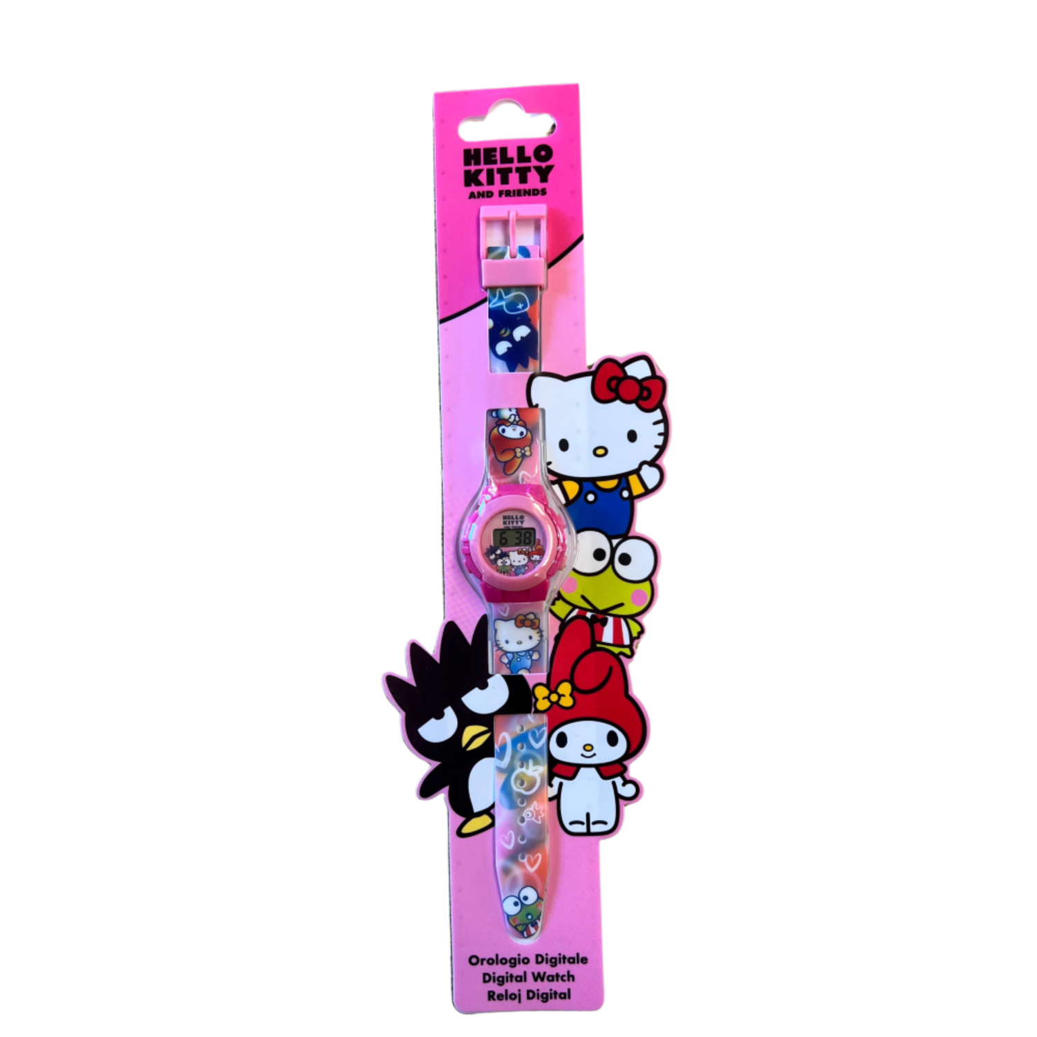 RCG24007751 HELLO KITTY OROLOGIO DIGITALE - immagine 1