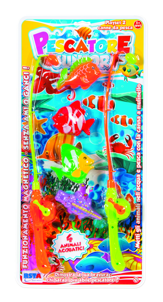 RST10303 PICCOLI PESCATORI 2 CANNE - immagine 1