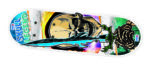 Skateboard legno 43x13 cm - 2 disegni assortiti - immagine 4