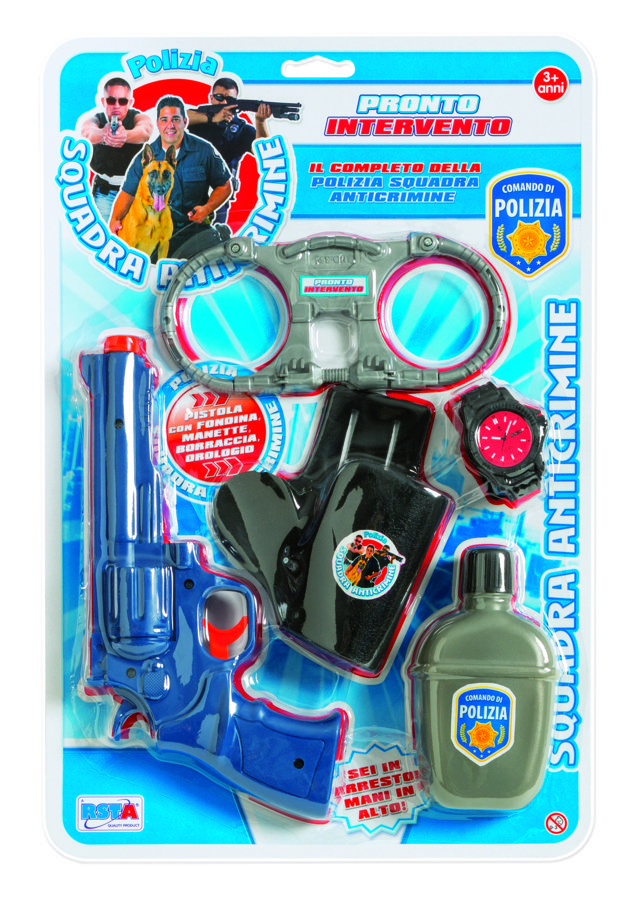 RST10328 Blister polizia pronto intervento - immagine 1