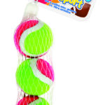 3 PALLE MINI TENNIS 4,5CM RETE