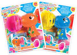 RST10814 PISTOLA BOLLE SAPONE DINOSAURO 2 ASS. - immagine 1