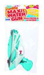 Pistola acqua maxi 16 cm 2 col sacchetto pvc asst.