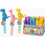 Spada bolle sapone dinosauri 6 ass. Display 24 pz