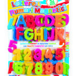 BLISTER LETTERE E NUMERI MAGNETICHE