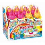 BOTTIGLIE 115 ML BOLLE SAPONE DISPLAY 12 CM CON COLLARINO