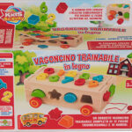 Kids Activity - Vagoncino Trainabile in Legno