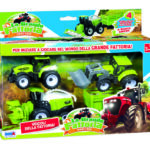 3 veicoli agricoli + carro retrocarica