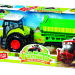 TRATTORE FRIZIONE CON CARRO SUONI E LUCI