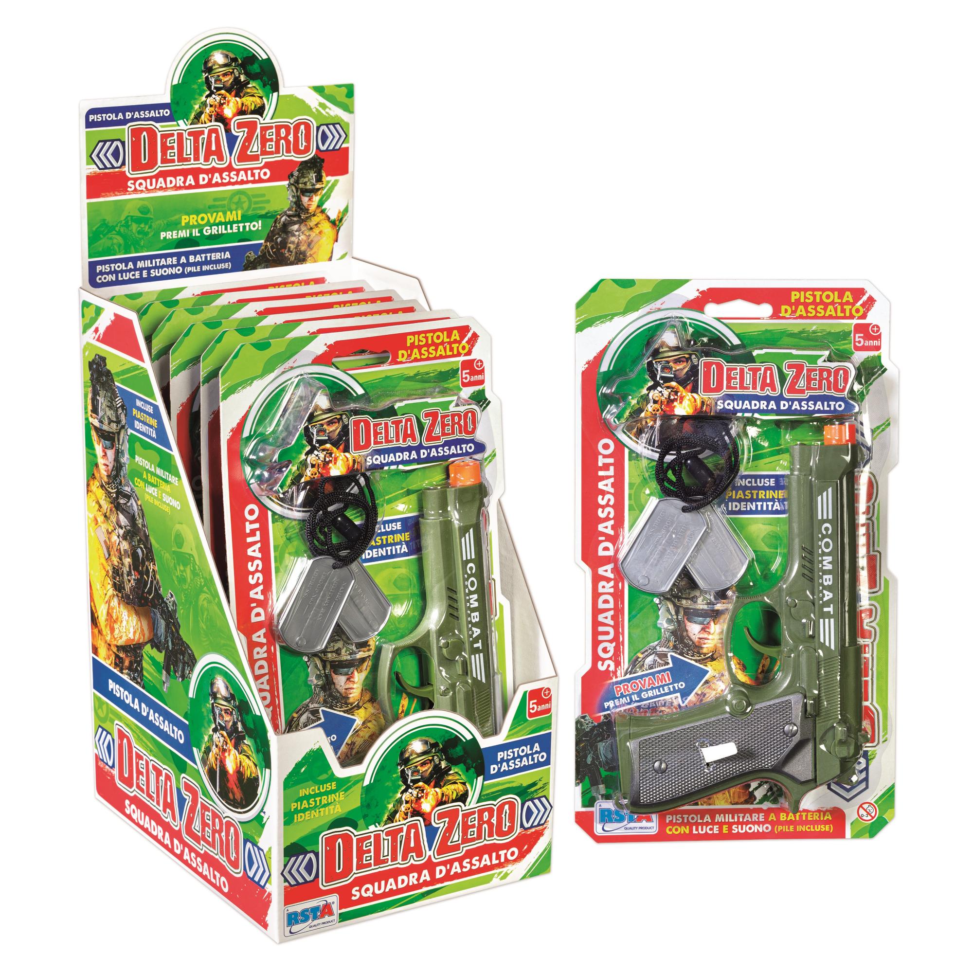 RST11762 Delta Zero - Pistola Militare con Luci e Suoni - immagine 1