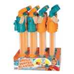 MAXI TUBO SPARA ACQUA 48 CM 2 ASS. DISPLAY 12 PZ