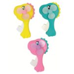 MINI VENTILATORE DINOSAURO 3 COLORI ASS. IN DISPLAY 12 PZ