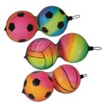 SET 2 PALLE 10 CM 40 GR IN RETE 3 ASS.