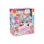 Bambola Bebe Bellissimi Gemelli 20 cm con Letto