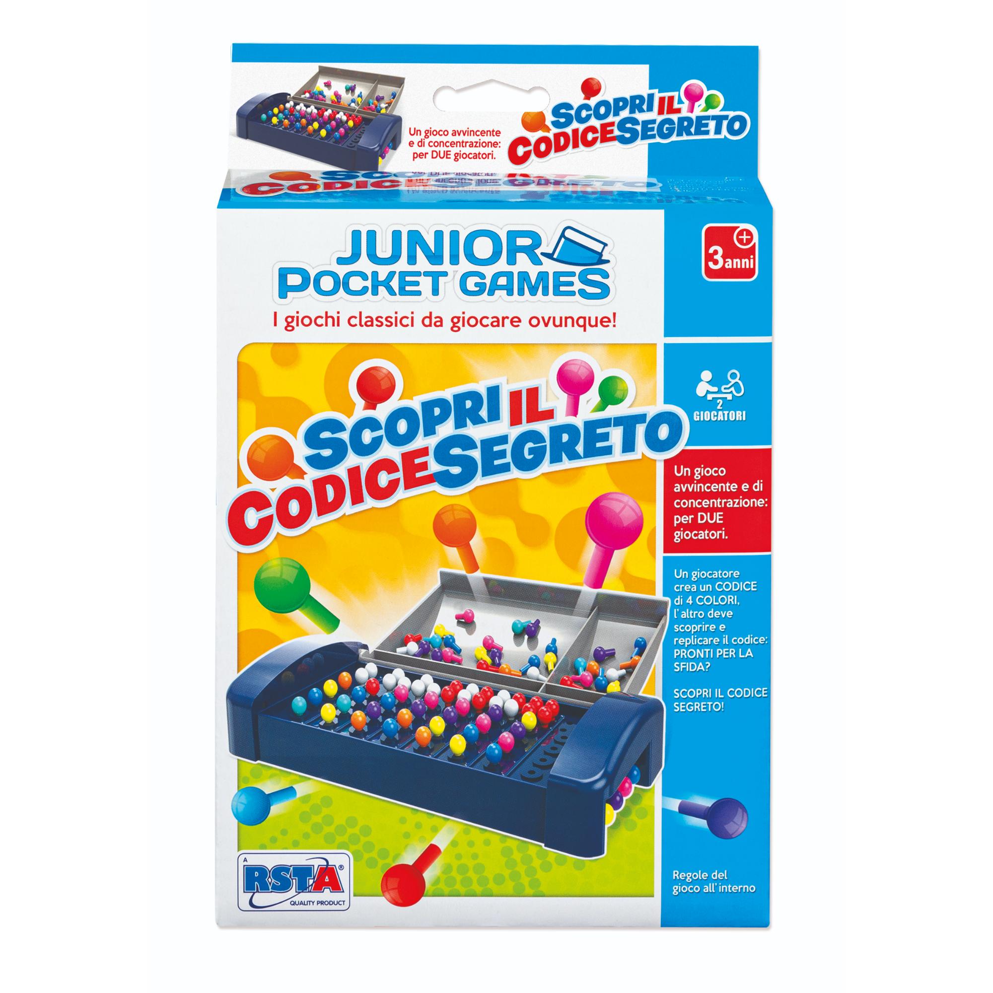 RST12050 Gioco Junior Pocket Codice Segreto - immagine 1