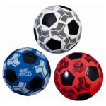 PALLA CALCIO 3 COLORI MIS.5 360 gr. 23 cm GONFIA