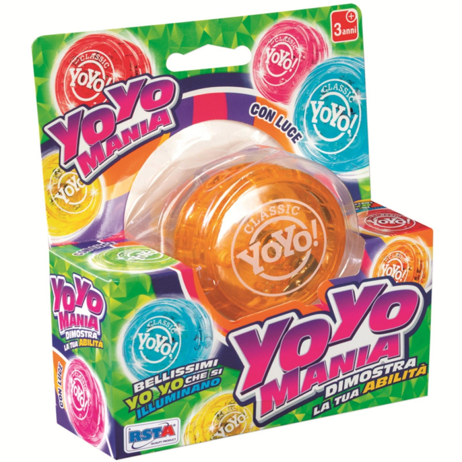 RST12265 Yo Yo Cartoon Frizione Unicolor - immagine 1