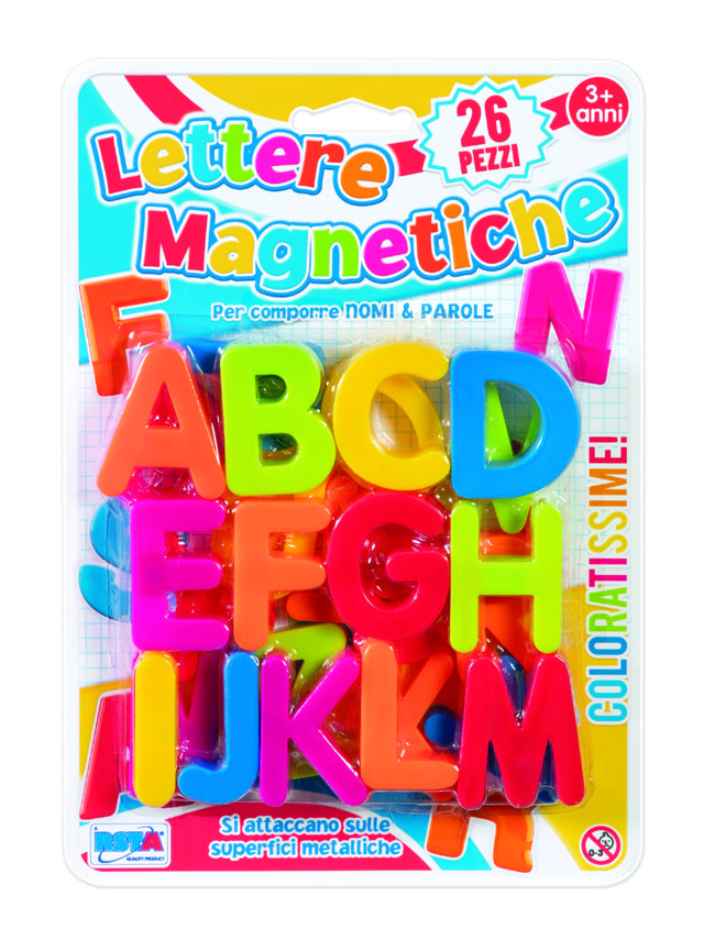 RST3670 BLISTER LETTERE MAGNETICHE - immagine 1