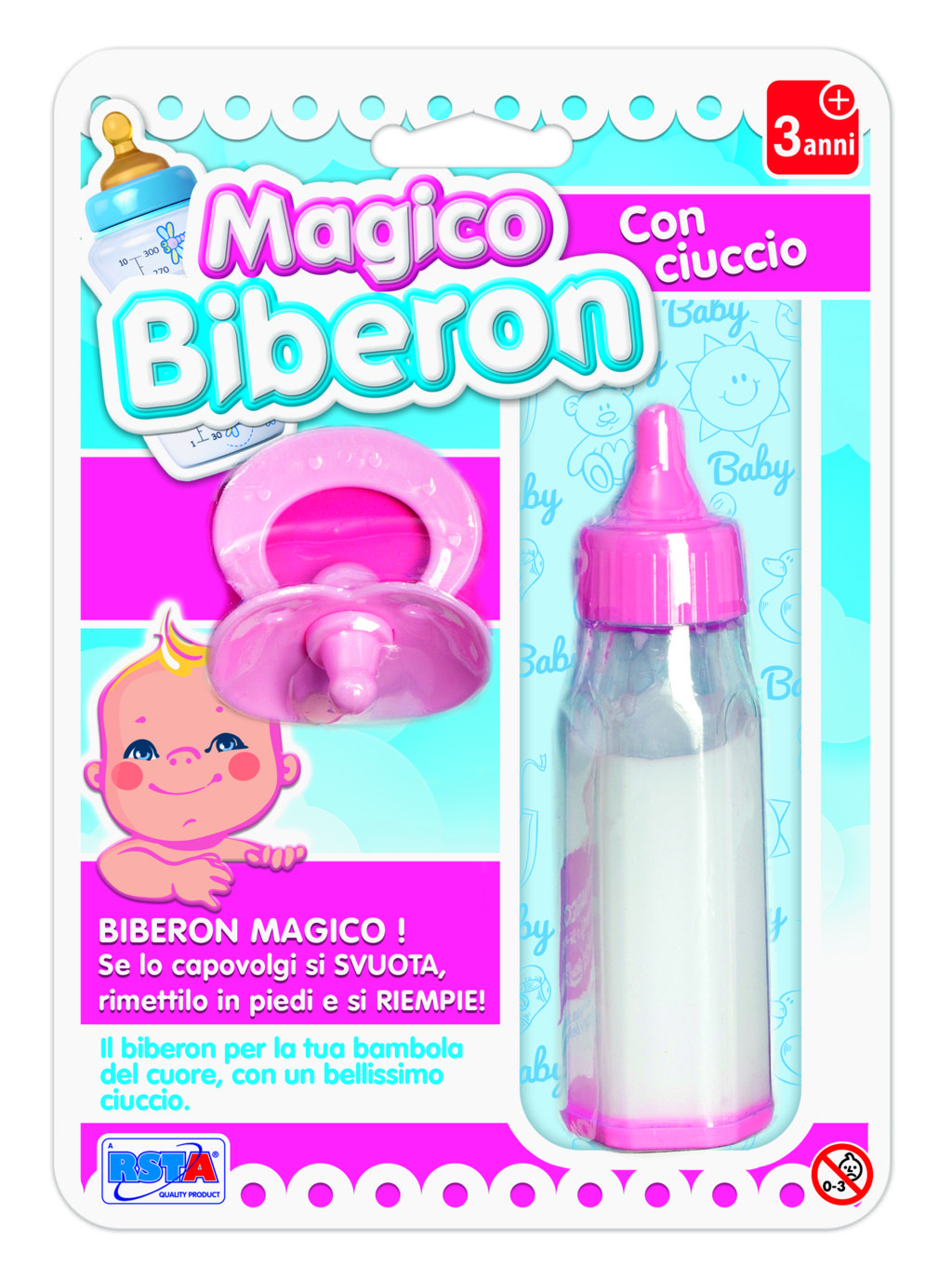 RST3690 Magico Biberon con Ciuccio - immagine 1
