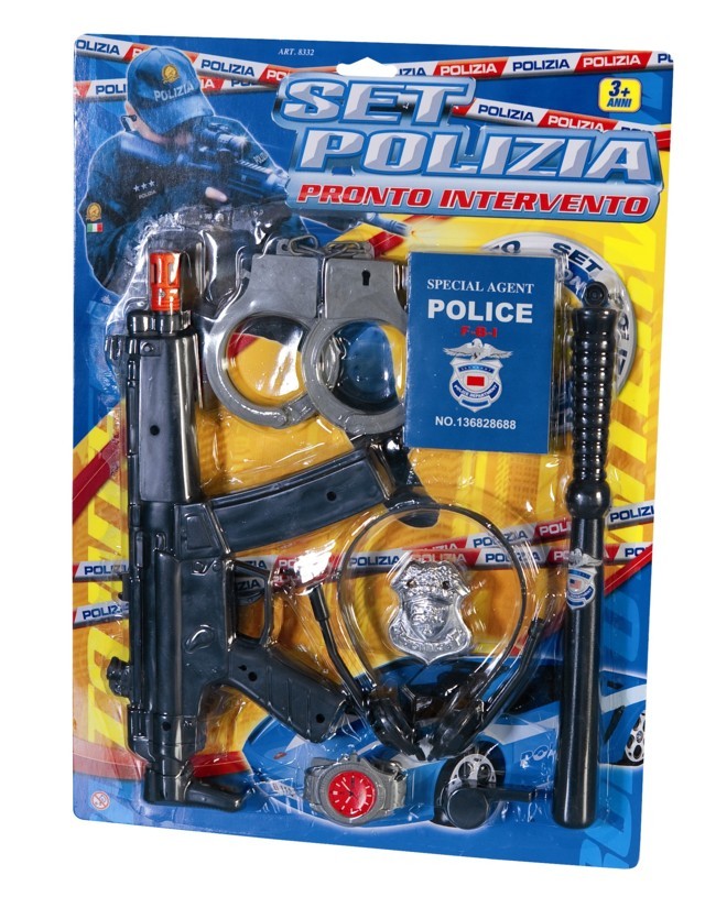 RST8332 BLISTER POLIZIA 2 ASS. - immagine 1