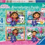 4 Puzzle in 1 - Gabby's Dollhouse