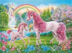 4 Puzzle da 100 Pezzi - Magici Unicorni - immagine 4