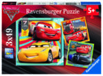 3 Puzzle da 49 Pezzi - Cars 3