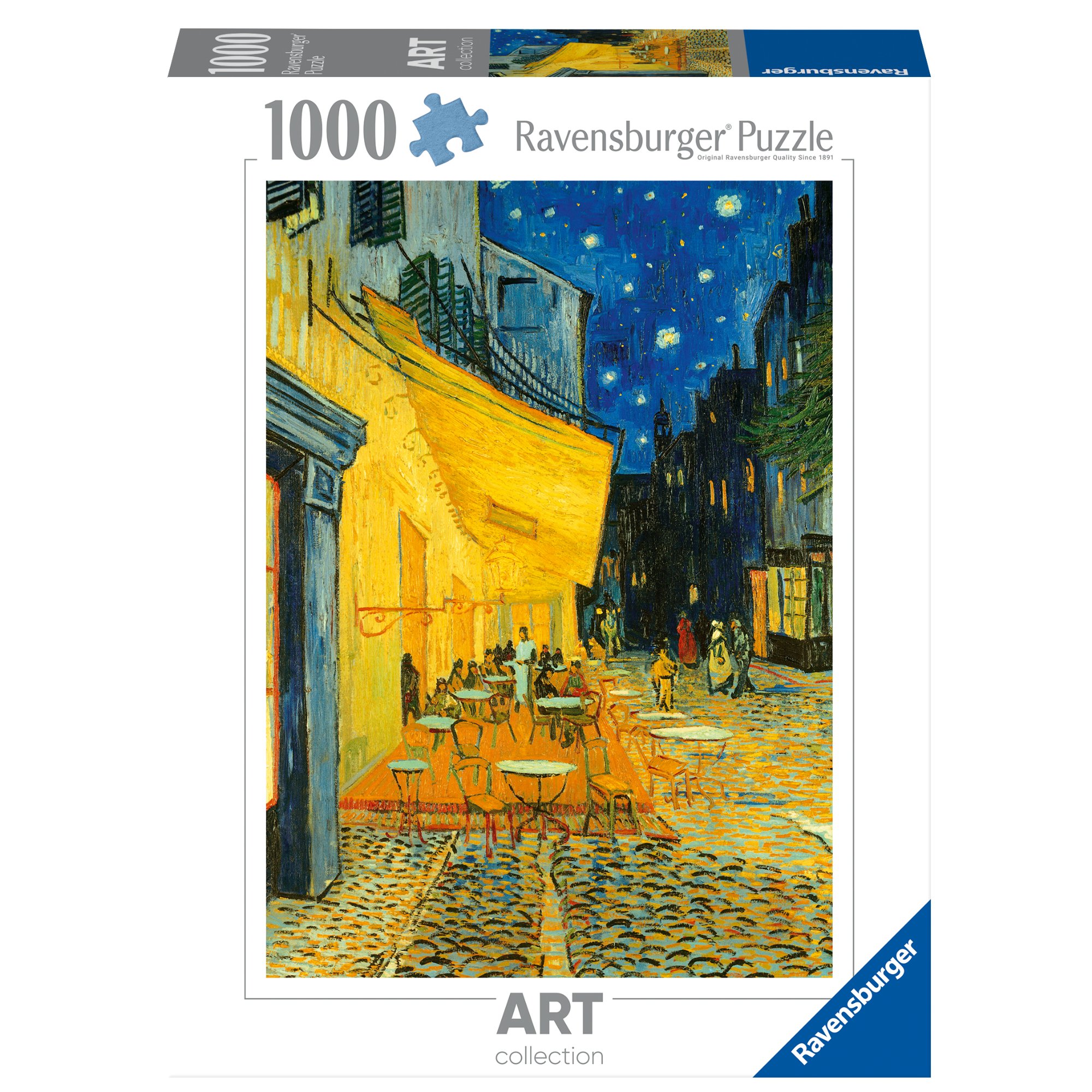 RVB12000060 Puzzle da 1000 Pezzi - Art Collection: Van Gogh, Caffè di Notte - immagine 1