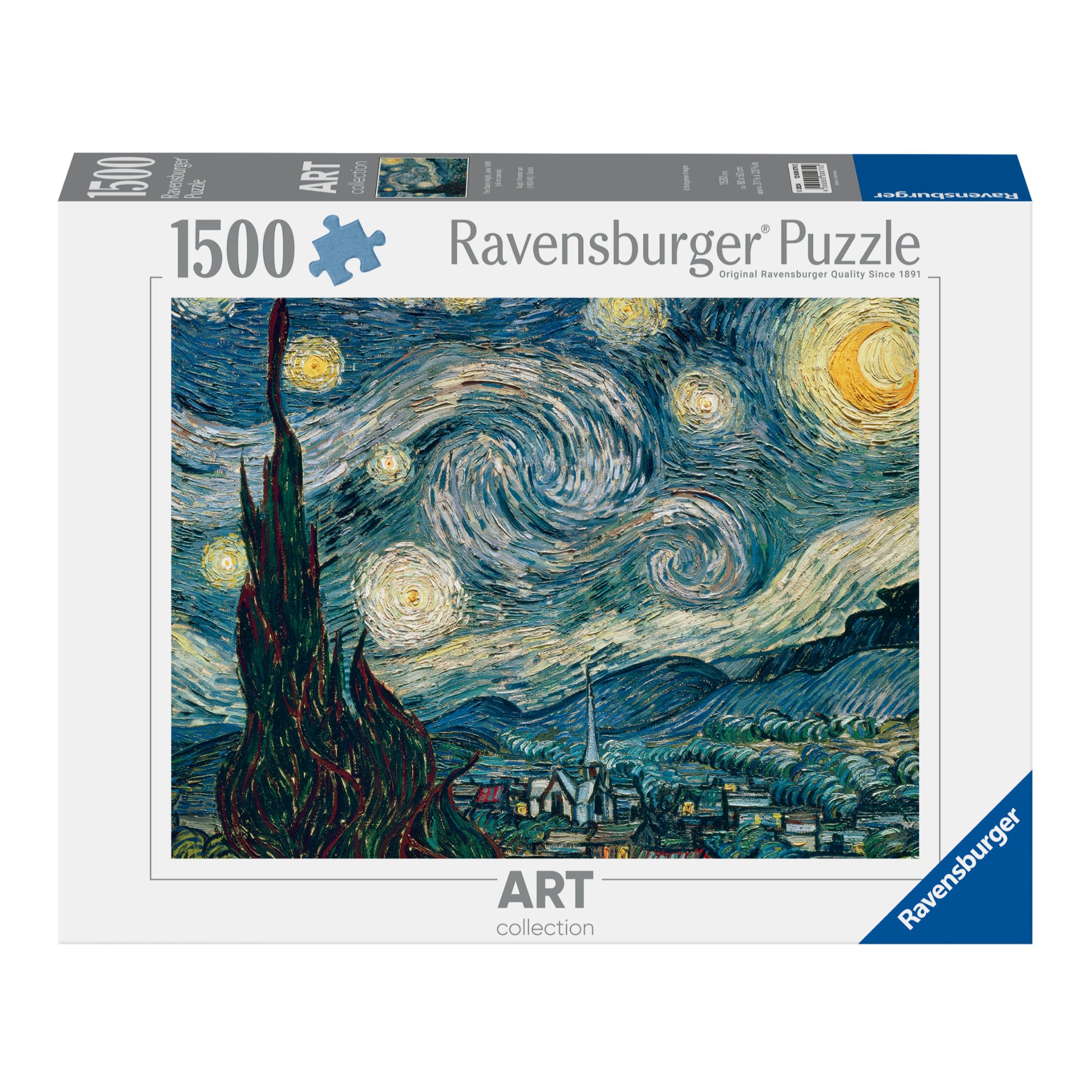 RVB12000079 Puzzle da 1500 Pezzi - Van Gogh: Notte Stellata - immagine 1