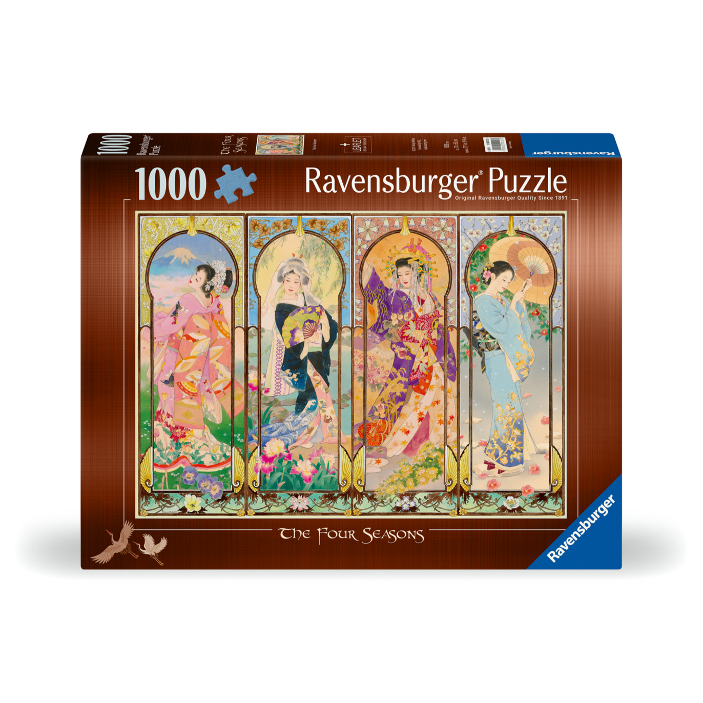 RVB12000127 Puzzle da 1000 Pezzi - Le Quattro Stagioni - immagine 1