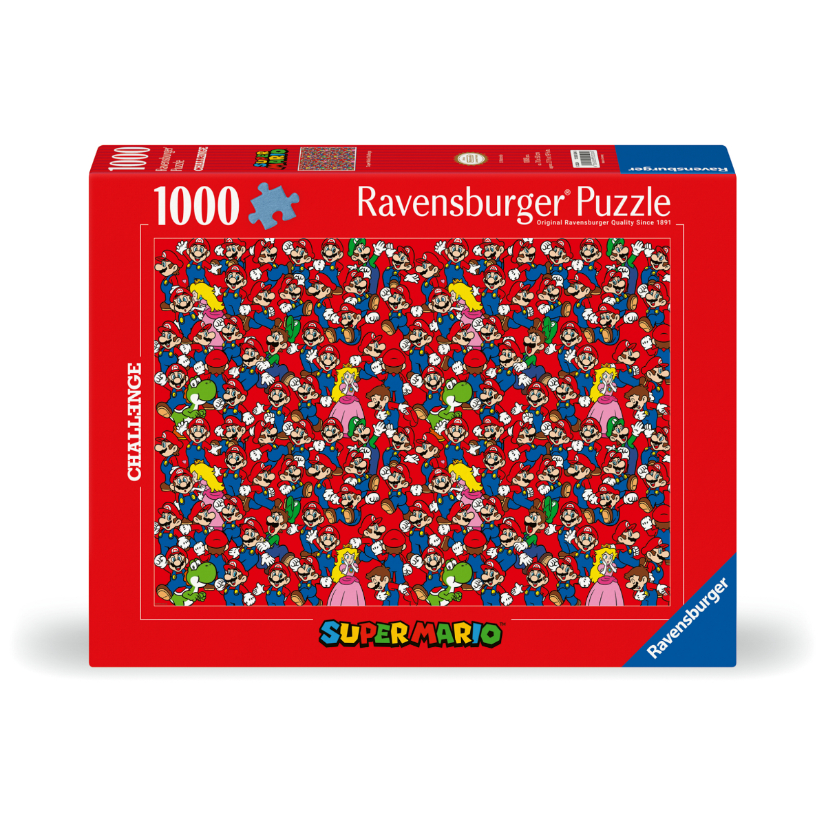 RVB12000504 Puzzle da 1000 Pezzi - Challenge Super Mario - immagine 1