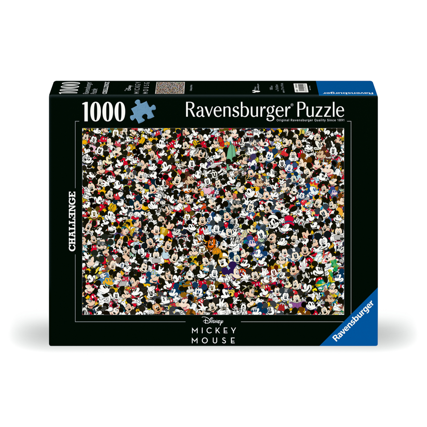 RVB12000529 Puzzle da 1000 Pezzi - Challenge: Topolino - immagine 1
