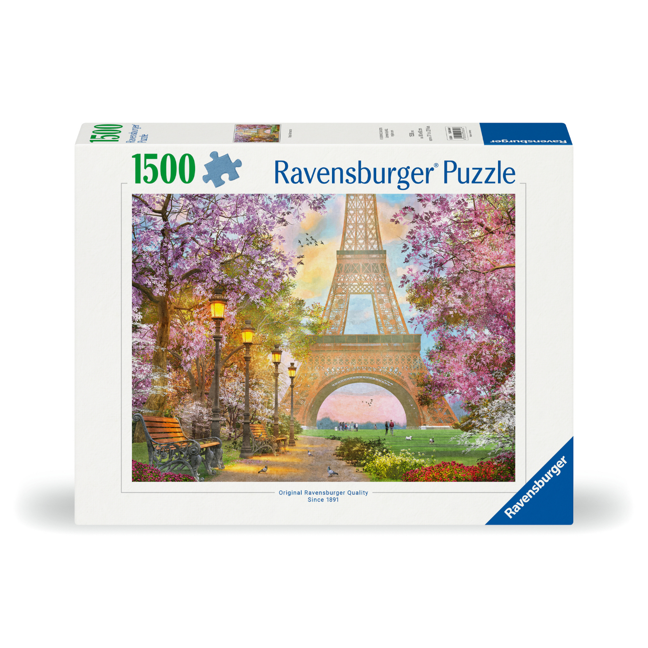 RVB12000694 Puzzle da 1500 Pezzi - Amore a Parigi - immagine 1