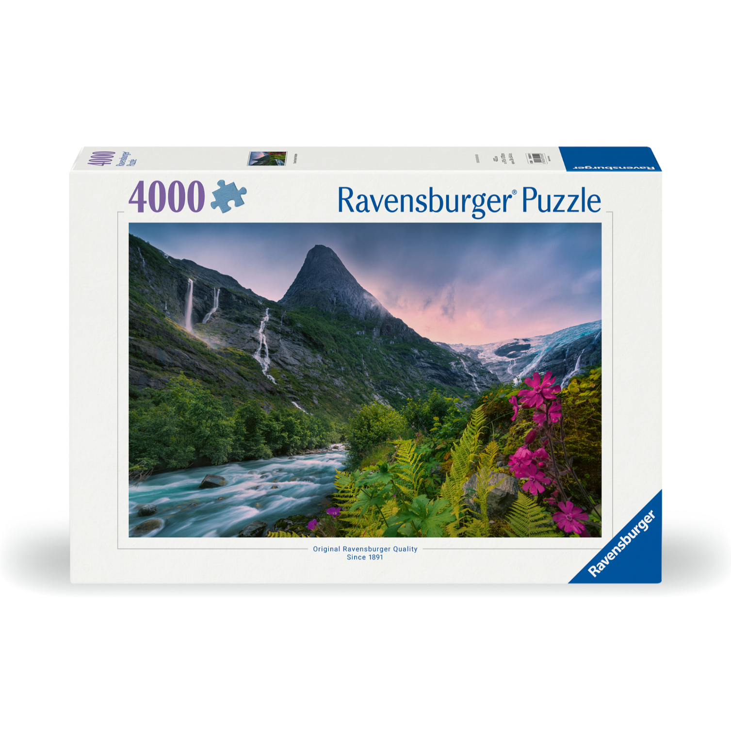 RVB12000811 Puzzle da 4000 Pezzi - Maestosa Montagna - immagine 1